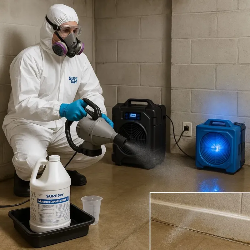 Sanitization and Odor Removal process in Easley, SC