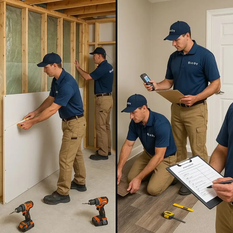 Repairs and Reconstruction process in Easley, SC