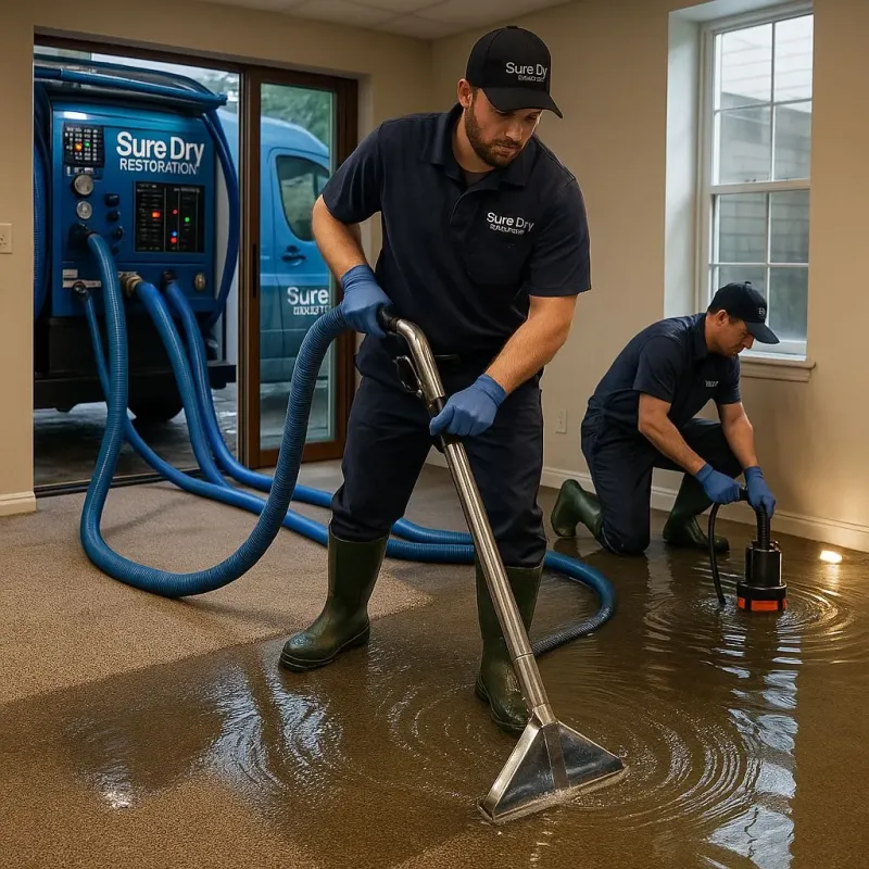 Water Extraction and Removal process in Easley, SC